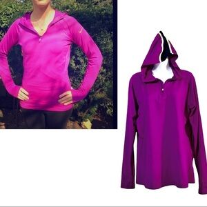 Nike Pro Combat Dri-fit Compression Pullover Hoodie Medium